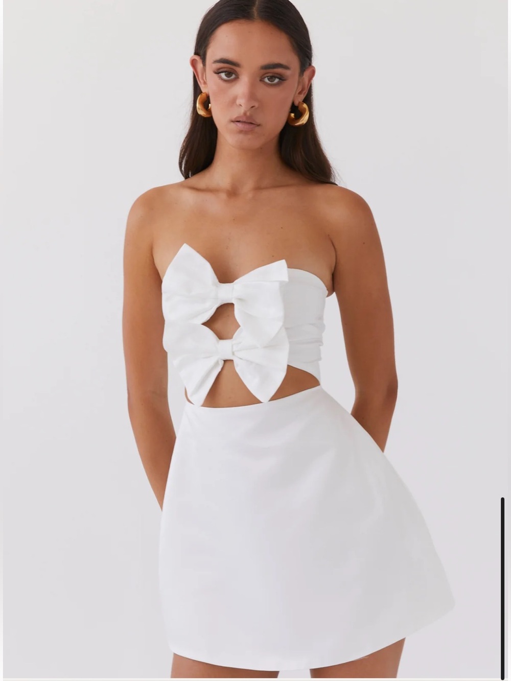 Peppermayo Girl Crush Strapless Mini Dress size 6